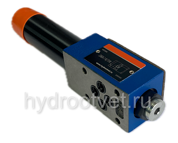 ZDR6DA2-4X/75YM - Редукционный клапан Ду 6 трехлинейный модульного монтажа с давлением регулировки до 75 бар, регулирует в канале A, обратный клапан - М = нет