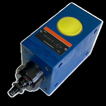 DBDS15G1X/100 - Предохранительный клапан прямого управления Ду15, давление регулировки до 100 бар, тип монтажа - резьбовой, элемент регулировки S = винт