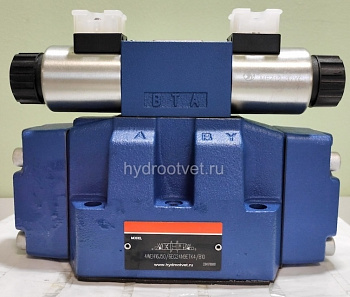4WEH16HD7X/OF6EG24N9ETK4/B10 - Гидрораспределитель с электроуправлением Ду16 схема D (574А/ОФ), напряжение G24, каналы управления ET - X и Y - внутренние