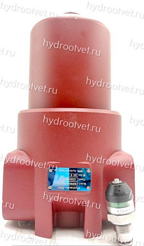 WKDFBN/HC240G10C1.1 - Напорный фильтр гидравлический одинарный модели DF тонкость фильтрации 10 мкм, типоразмер 240, вид присоединения: резьба G11/4, материал корпуса - чугун, рабочее давление до 420 бар, электрический индикатор загрязнения