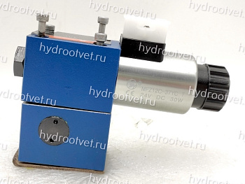 M-4SED6D1X/350CG24N9K4 - Гидрораспределитель седельного типа Ду 6 с электроуправлением (на 350 бар), схема D, уплотнение NBR