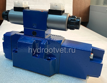 4WRZ16W8-150-7X/6EG24N9ETK4/D3V - Пропорциональный распределитель Ду16 без усилителя, номинальный расход 150 л/мин, схема W8, каналы управления ET - X и Y - внутренние