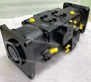 A20VLO190DRS/10R-NZD24N00 - Насос для БЕЛАЗа - насос аксиально-поршневой сдвоенный нереверсивный регулируемый с наклонной шайбой для незамкнутой гидросистемы, рабочий объем 190+190 см3, DRS = регулятор давления с LS управлением, номинальное давление 350 б