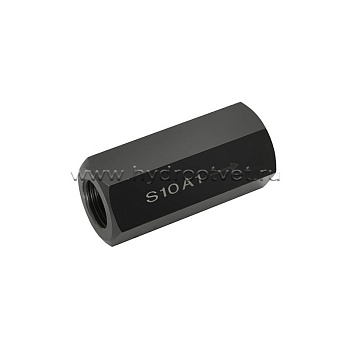 S10A2/1 - Обратный клапан трубного монтажа Ду10, G1/2 с давлением открытия 1,5 бар