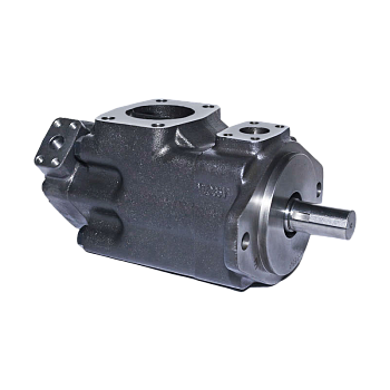 3525V25A17-01** - Пластинчатый нерегулируемый двухпоточный насос серии 3525V с рабочим объемом 81+55см3