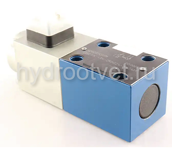 DBETX–1X/315G24–8NZ4M - Пропорциональный предохранительный клапан (расход до 1 л/мин), давление регулировки до 315 бар, сила тока на катушке 0.8 A max