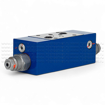 PHF02-L-1X - Подпорно-тормозной клапан Ду6, модульный монтаж, сдвоенный, в каналах А и В