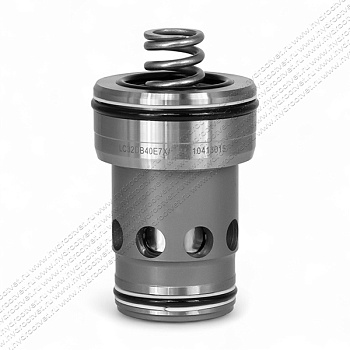 LC32DB40E7X/ - Логический клапан (патрон) Ду32, функция - предохранительный клапан давления, давление открытия 4 бар, E = седельный без демпфера, уплотнение NBR