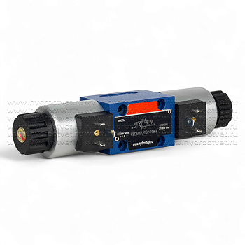 4WE6R61/CG24N9K4 - Гидрораспределитель золотниковый Ду 6 с электроуправлением, схема R (94), электроуправление G24, возврат - пружинный