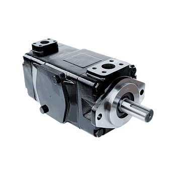 T67EC062B251R00A100 - Пластинчатый нерегулируемый двухпоточный насос серии T67EC с рабочим объемом 196,7+79 см3