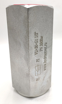 VU-30-G11/2 - Обратный клапан на высокое давление, резьба G1"1/2