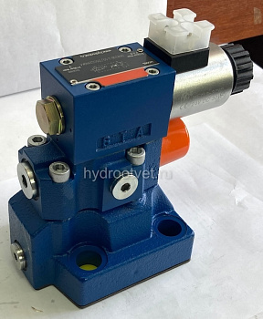 DBW20B2-5X/200XCG24N9K4 - Предохранительный клапан Ду25 с давлением настройки до 200 бар, управление - X - внешний с разгрузкой B = открыт с электроуправлением G24