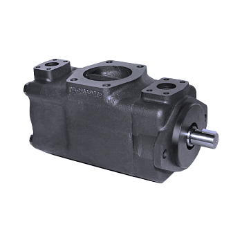 4535V47A38-01** - Пластинчатый нерегулируемый двухпоточный насос серии 4535V с рабочим объемом 147+121см3