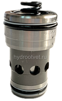 LC25DB40A7X/V - Логический клапан (патрон) Ду25, функция - предохранительный клапан давления, давление открытия 4 бар, A = седельный с демпфером, уплотнение V = FKM