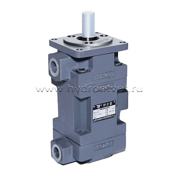 YB1-25/25U - Пластинчатый нерегулируемый сдвоенный насос с рабочим объемом 25+25 см3, взаимозаменяем с насосом НПл 25-25/6.3