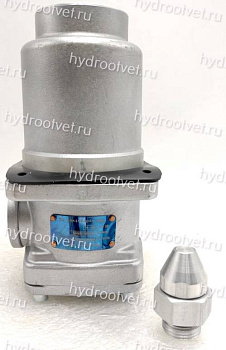 WKRFBN/HC330DL10C1.X AL - Сливной фильтр гидравлический одинарный модели RF с алюминиевым корпусом тонкость фильтрации 10 мкм, типоразмер 330, вид присоединения: фланец SAE 2'' (DN50), материал корпуса - алюминий, рабочее давление до 25 бар, электрический
